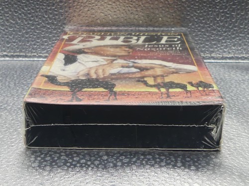 Charlton Heston Presents The Bible Jesus Of Nazareth VHS New Factory Sealed Tape - Picture 4 of 7