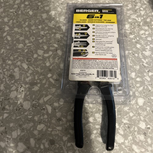 Berger Professional 6-in-1 MIG Welding Pliers! Item #63513 - Picture 5 of 5