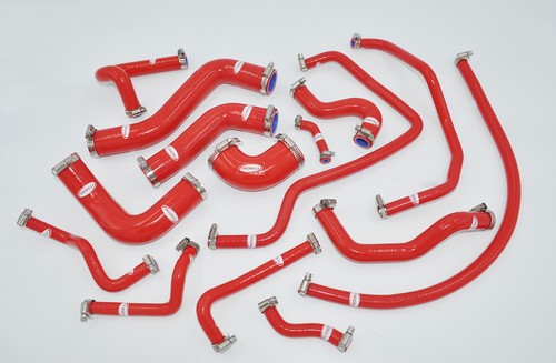 Silicone Coolant/Breather Hoses fits Mazda Mx5 1.6 MK1 NA Radiator '89-'98 White - Picture 6 of 8