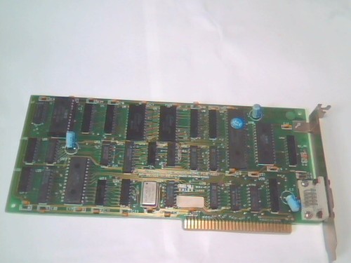 Video Graphics Card ISA Commodore PC-10 Monochrome Card 380003-01 RevD HD68B45SP - Picture 1 of 6