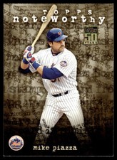2001 Topps Noteworthy #TN13 Mike Piazza