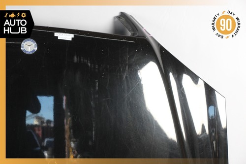 03-06 Mercedes W220 S600 S430 S55 AMG Hood Panel Assembly Black OEM - Picture 7 of 14