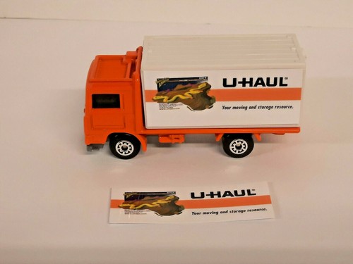 U-Haul -set of 2 stickers-fits Hot Wheels/ Matchbox/ 1/64 Trucks -Custom Trailer - Picture 3 of 6