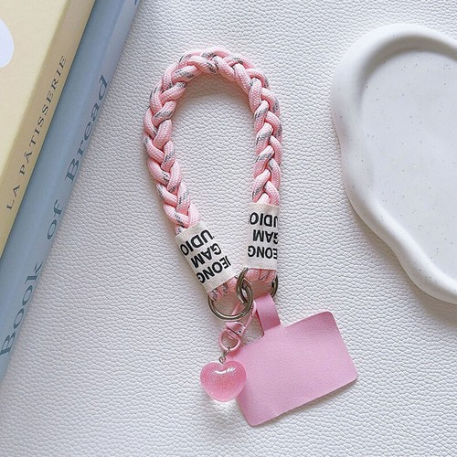Versatile Phone Lanyard Universal Phone Anti-loss Heart Pendant Wrist Straps - 第 13/21 張圖片