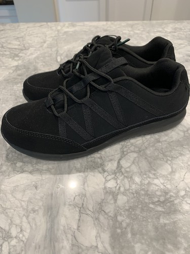 Emeril Lagasse Womens 8.5W BLACK Slip Resistant Sneakers ELWCONTWN-001 - Picture 3 of 7
