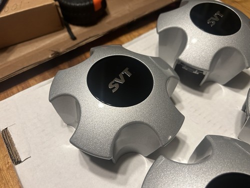 Nos Ford Lightning Wheel Center Caps 01-04 New YL3V-1A096-AA YL3Z-1A096-AA 14MM - Picture 3 of 12