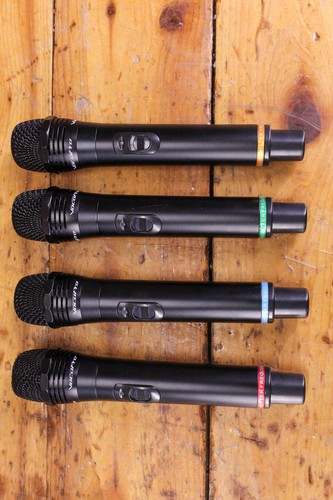 VOCOPRO UHF-5805 Rechargeable 4-Channel UHF Wireless Microphone System - Picture 6 of 16