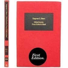 Hilde Domin German LYRIC Poet Exile Relationships Ideals Germanic Studies 1st HC