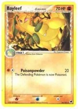 Bayleef 26/101 Dragon Frontiers Light Play Pokemon DNA GAMES