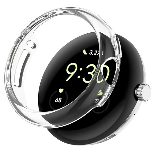 Frame Shell Screen Protector Protective PC Cover Case For Google Pixel Watch - Picture 5 of 16