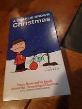  A Charlie Brown Christmas Holiday Special 1965 VHS no barcode Shell Promo Ex 