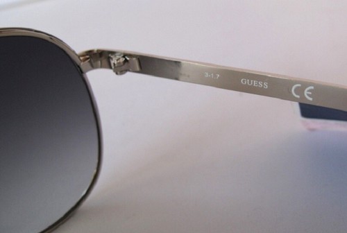 NWT GUESS Mens Sunglasses GF0172 Silver-Black/Gray $80 - Picture 8 of 8