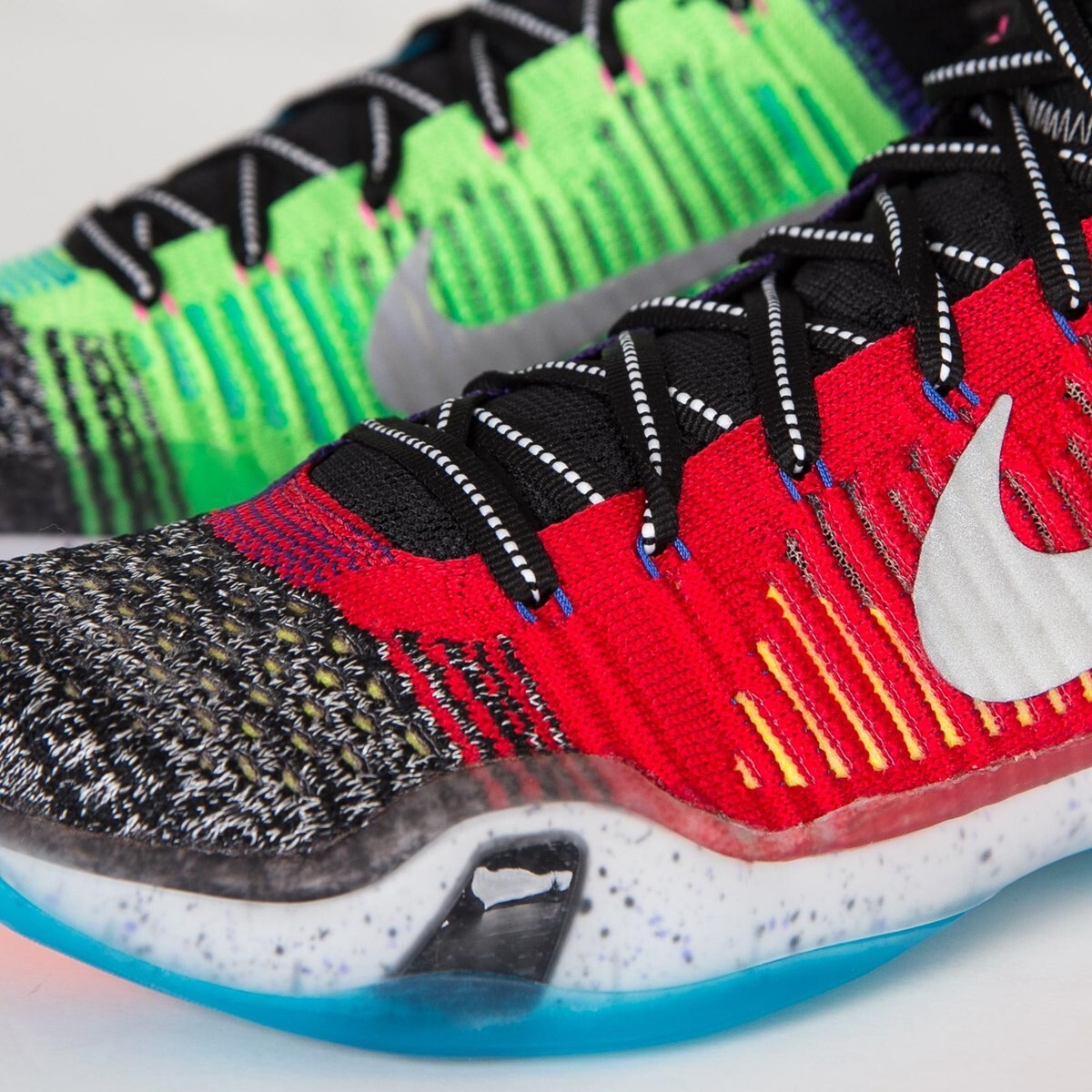 シューズ(男性用) NIKE KOBE 10 X NIKE KOBE X 10 ELITE HIGH WHAT THE WTK Black Mamba