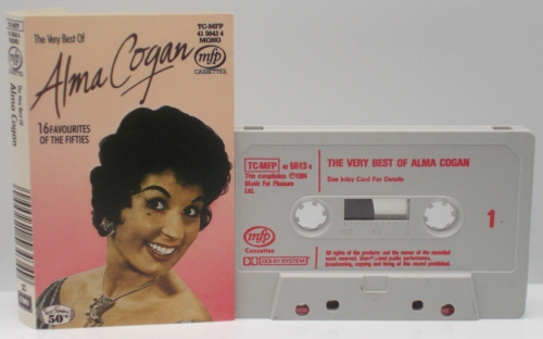 Alma Cogan – The Very Best Of Alma Cogan (Cassette Album) UK 1984 - Zdjęcie 1 z 2