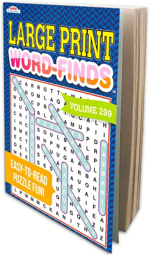 Word Find Puzzle Books for Adults Seniors - Set of 4 Jumbo Word Search Books wit - Picture 2 of 12