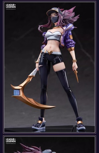 Offizielle APEX LoL League of Legends K/DA AKALI 1/7 Scale Figur Modell Statue NEU - Bild 14 von 17