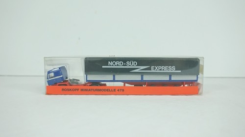 Roskopf Miniaturmodelle HO Scale Nord Sud Express Bussing Tractor Trailer Set - Picture 3 of 9