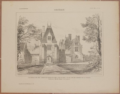 Chateau Des Pins Canton De Selles Sur Cher Loir Et Cher Castle Châteaux 1904
