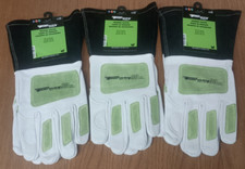 Lot of 3: Forney Pro Multi-Purpose Goatskin Welding Gloves Mens Large (3 Pairs)