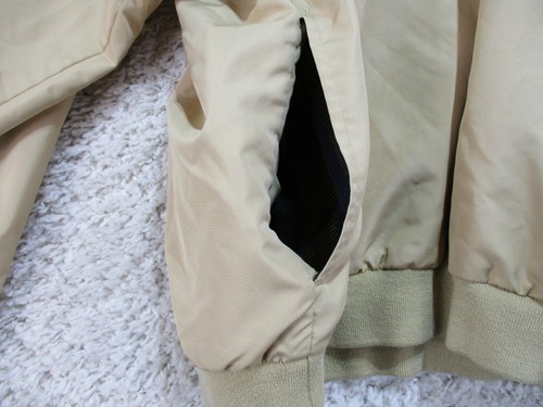 ElDorado Golf Mens Sweatshirt Large Beige Pocket Crew Neck Pullover Embroidery - Picture 4 of 11