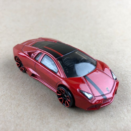 2023 Hot Wheels Lamborghini Reventon Red 224/250 Exotics 1:64 Diecast Car Loose - Picture 5 of 6