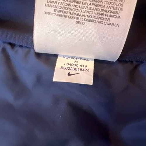 Mens Medium Nike NFL On Field Apparel Denver Broncos Winter Coat Removable Hood - Picture 6 of 9