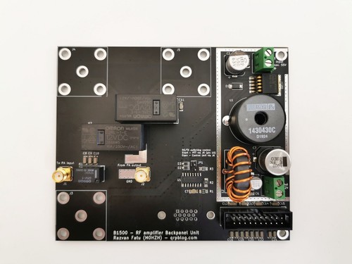 B1500 RF amplifier Backpanel Unit kit - RX/TX & ant.switching, TRX interface,12V - Zdjęcie 8 z 11