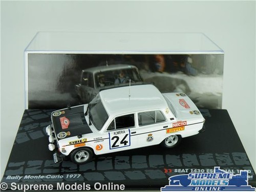 SEAT 1430 ESPECIAL 1800 MODEL RALLY CAR 1:43 SCALE 1977 IXO SERVIA MONTE CARLO K - Picture 2 of 5