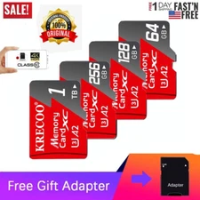 Micro SD Card 256/512GB 1TB TF Class 10 Memory Card for Smartphones Tablets Lot