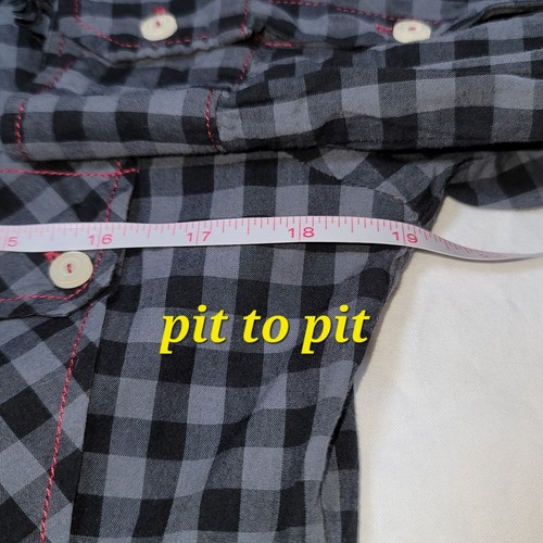 Johnny Was 3 J Workshop Blouse Sz S Embroidered Gingham Check Boho Chic Western - Picture 20 of 24
