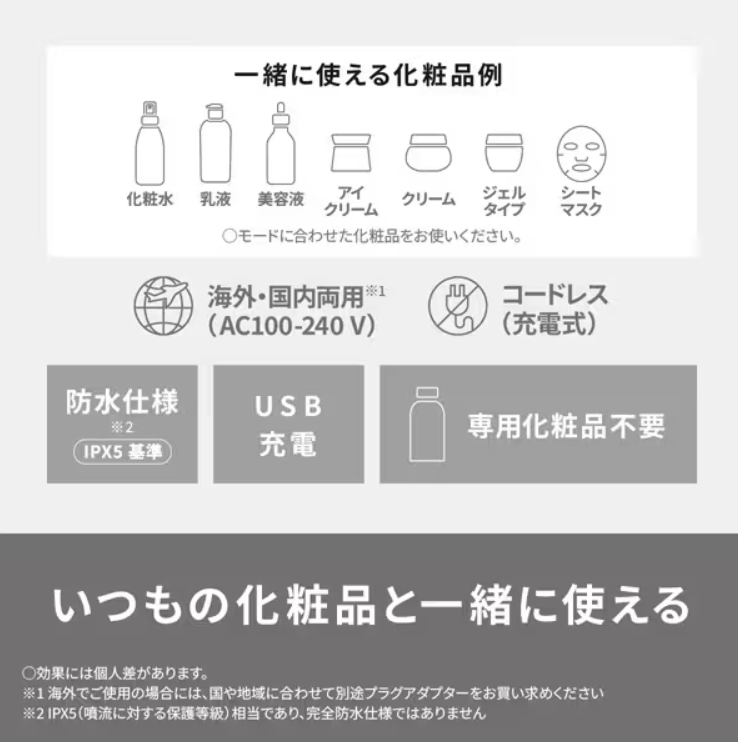 Facial Device Panasonic EH-SS85-W IONBOOST Multi EX White Facial Device Panasonic EH-SS85-W IONBOOST Multi EX White