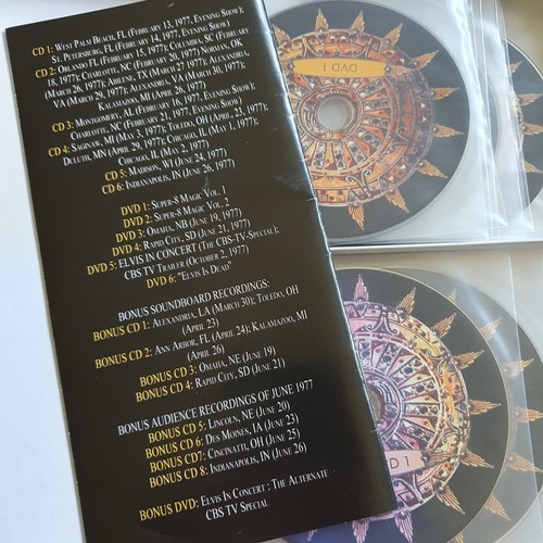 ELVIS PRESLEY- "THE FINAL CURTAIN THE ULTIMATE EDITION" RARE 14CD & 7DVD BOX SET - Picture 4 of 24