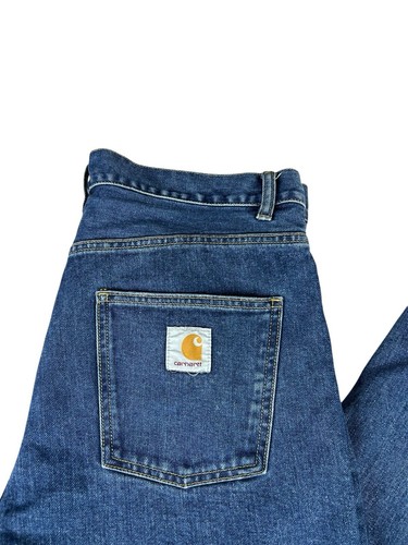 Pantalones de mezclilla Carhartt Newal para hombre talla W34 L29 - Imagen 4 de 10