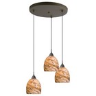 Metallic Bronze Pendant Chandeliers & Ceiling Fixtures