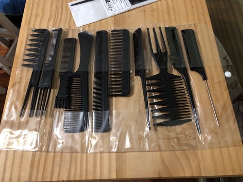 Peines de para Barberia Peluqueria Profi Zubehör BarberShop Werkzeuge 11-teilig - Bild 4 von 23