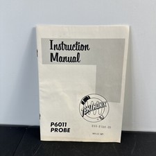 Tektronix P6011 Probe Instruction Manual