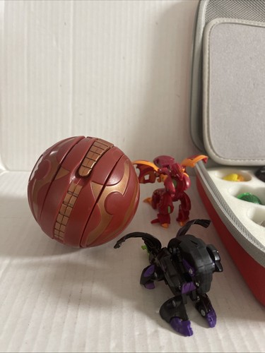 Lot of 24 Bakugan with Red Carrying Case Mixed - Picture 3 of 8