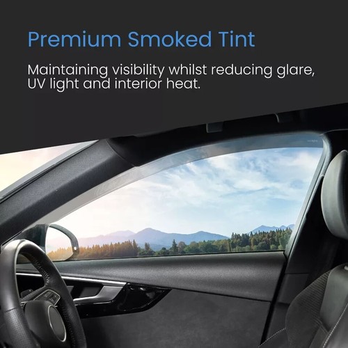 SKODA Octavia MK2 2004-2013 5 Door Estate Wind Deflectors 4pc Tinted - Picture 7 of 10