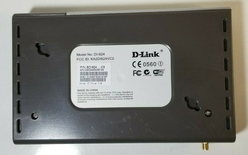 NEW D-LINK AIRPLUS XTREME G DI-624 108Mbps 4-PORT LAN WiFi WIRELESS G ROUTER - Picture 7 of 8