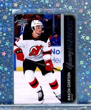 🏒 2021-22 Upper Deck MASON GEERTSEN Young Guns #470 NJ DEVILS 🚨Rookie RC