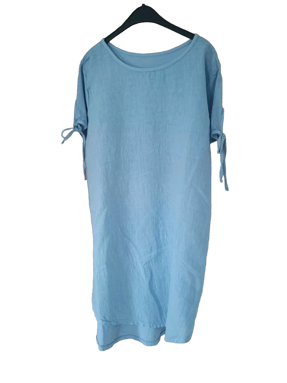 Leinenkleid Hellblau 