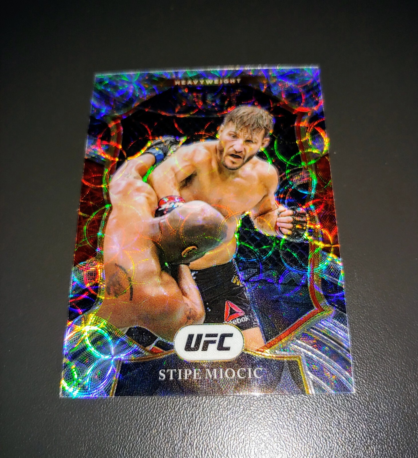 2021 Panini Select UFC Stipe Miocic Scope Prizm #61 Heavyweight RAW