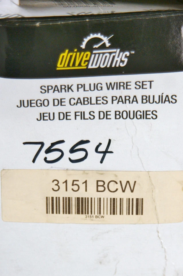 3151 Spark Plug Wire Set DriveWorks For Pontiac/Olds/Buick 7554 - Image 4 of 4