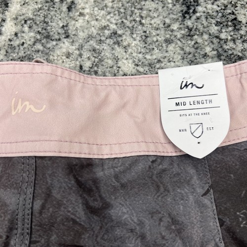 Pantalones Cortos Imperial Carbono Para Hombre Talla 32 Bañador Surf Gris Elástico NUEVO - Imagen 9 de 9
