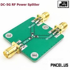 DC-5G RF Power Splitter RF Microwave Resistive Power Divider Splitter 1 to 2Way