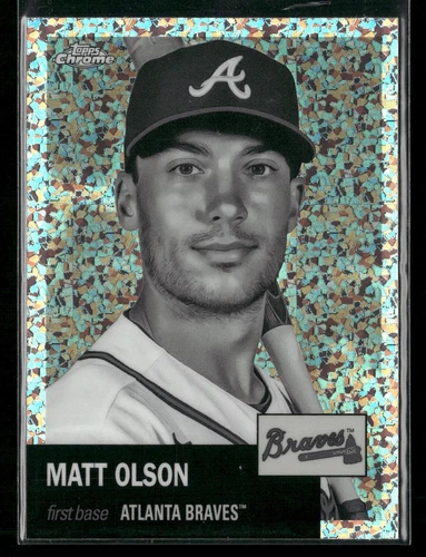 Matt Olson 2022 Topps Chrome Matt Olson #387
