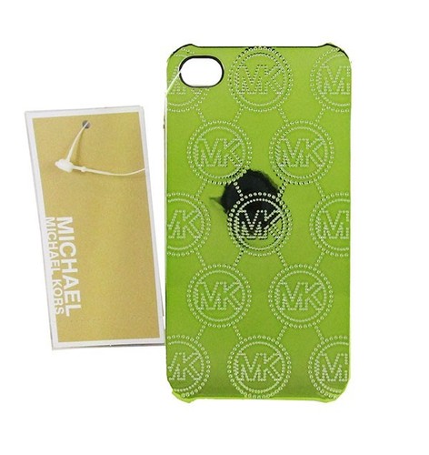 MICHAEL KORS Lime MK Signature iPhone 4/4s Phone Case - Picture 2 of 3