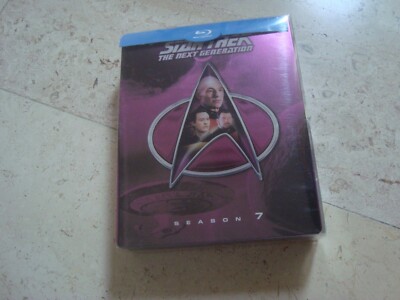 STAR TREK THE NEXT GENERATION TNG Season 7 Blu-Ray SteelBook