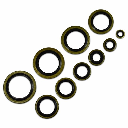 240PCS M6-M30 Galvanized Washer Gasket Set Flat Ring Seal Assortment Kit - Picture 8 of 12