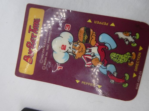 BurgerTime (Intellivision, 1983) with overlay - Picture 3 of 11